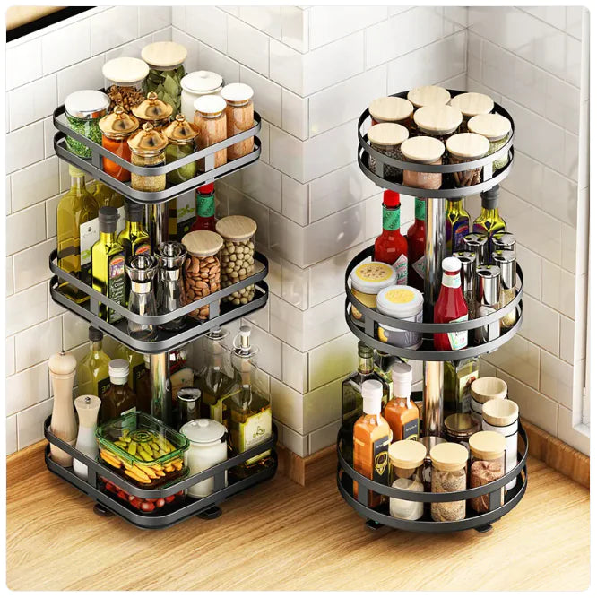 Estante Multifuncional para Especias de Cocina