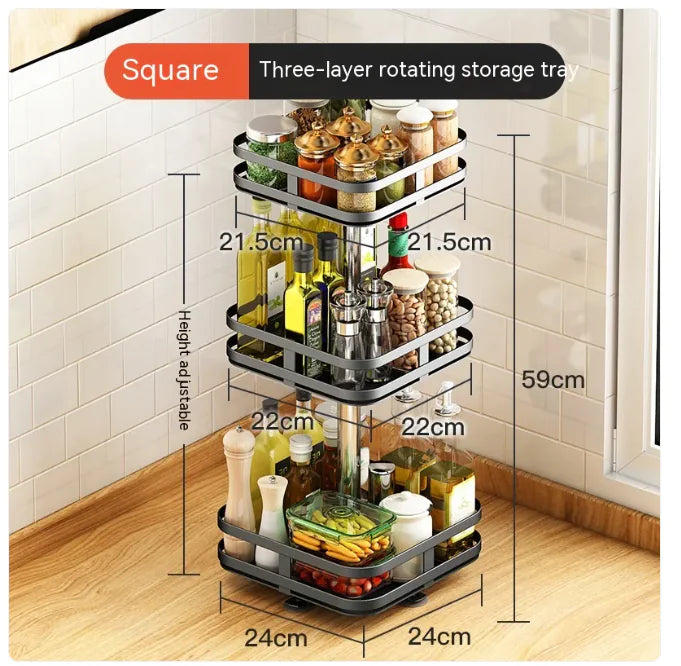 Estante Multifuncional para Especias de Cocina