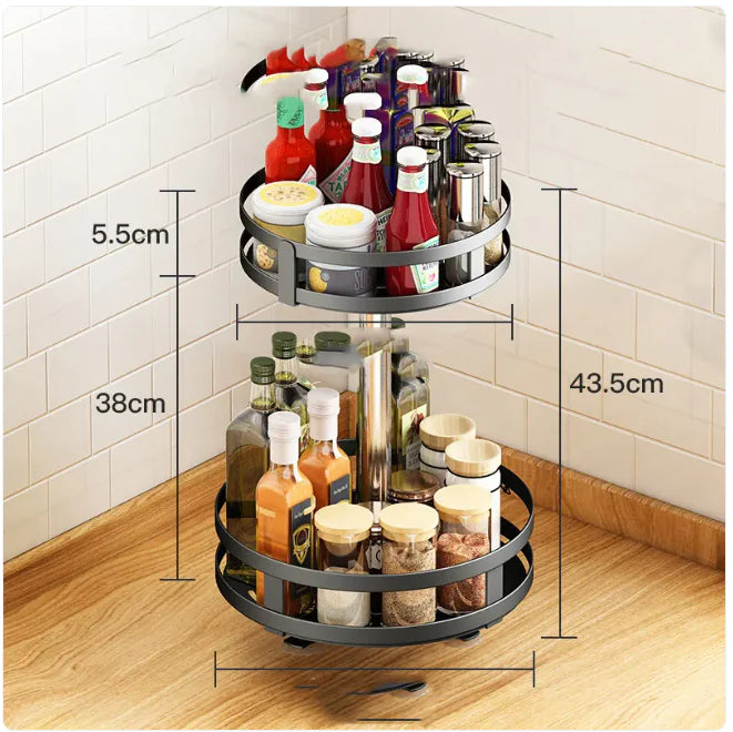 Estante Multifuncional para Especias de Cocina