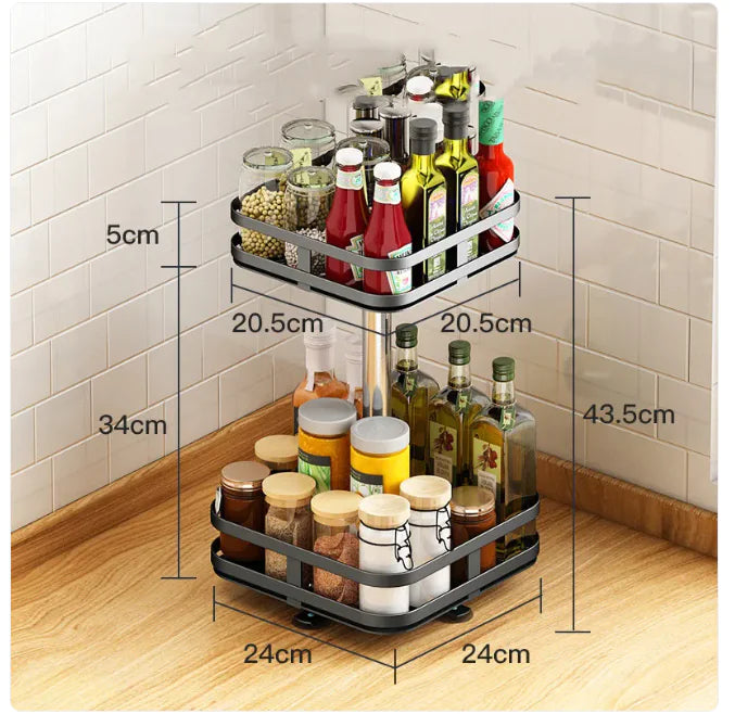 Estante Multifuncional para Especias de Cocina