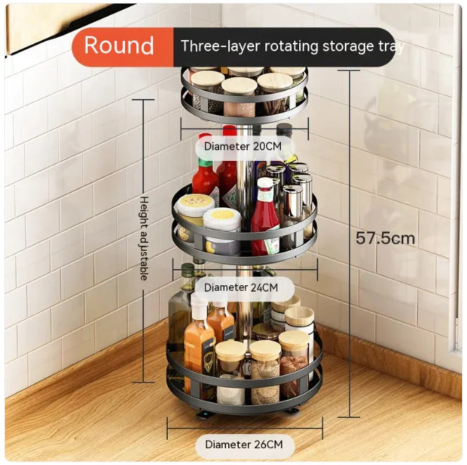 Estante Multifuncional para Especias de Cocina